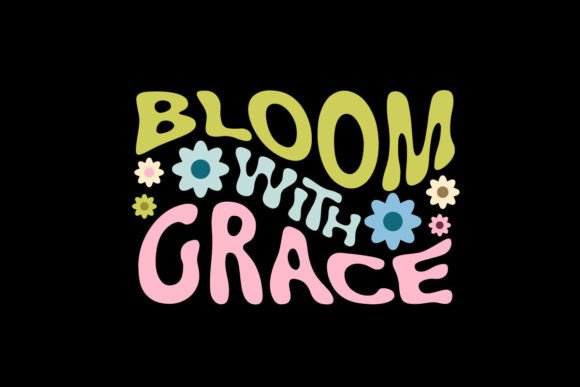 Bloom with Grace: A Graphic Tee Design for Modern Brands