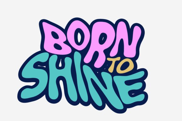 Born to Shine: Graphic Tee Design for Streetwear and Merch