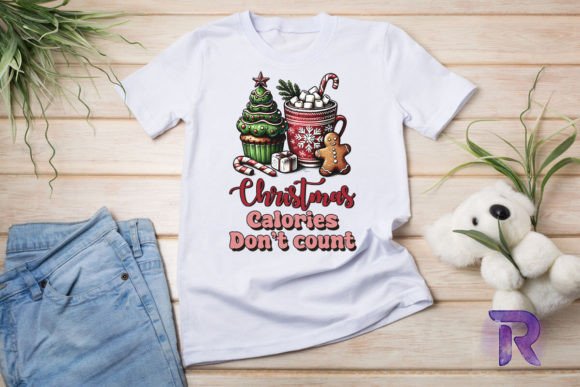 Christmas Calories Graphic: A Festive Design Asset for the Season