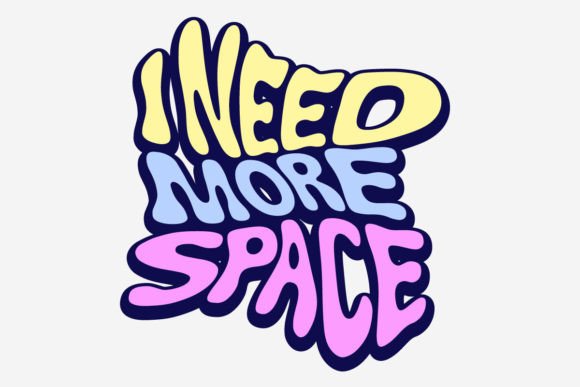 I Need More Space: A Graphic Tee Design That Lets Your Brand Breathe