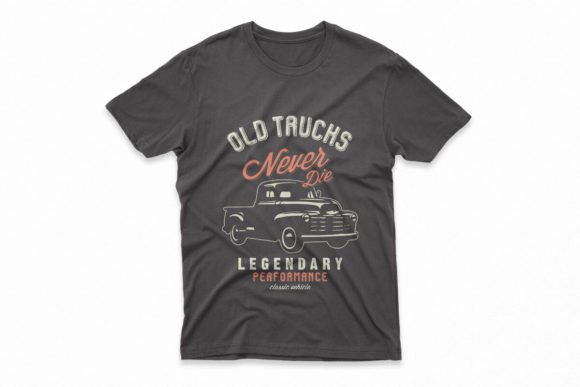 Old Truck Vector T-Shirt Design: A Versatile Asset for Creators
