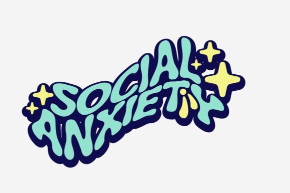 Transforming Inner Dialogue: Social Anxiety Quotes Graphic Design