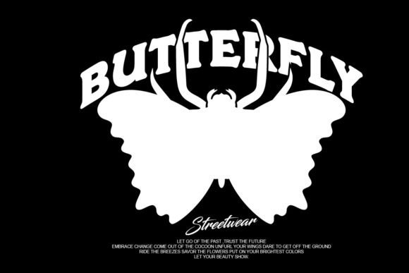 Urban Edge: Exploring Butterfly Graphic Tee Design Ideas