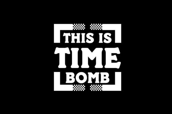 Urban Edge: The Time Bomb Graphic Tee Design