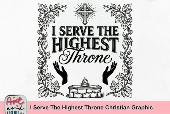 Visual Faith: The I Serve The Highest Throne Graphic
